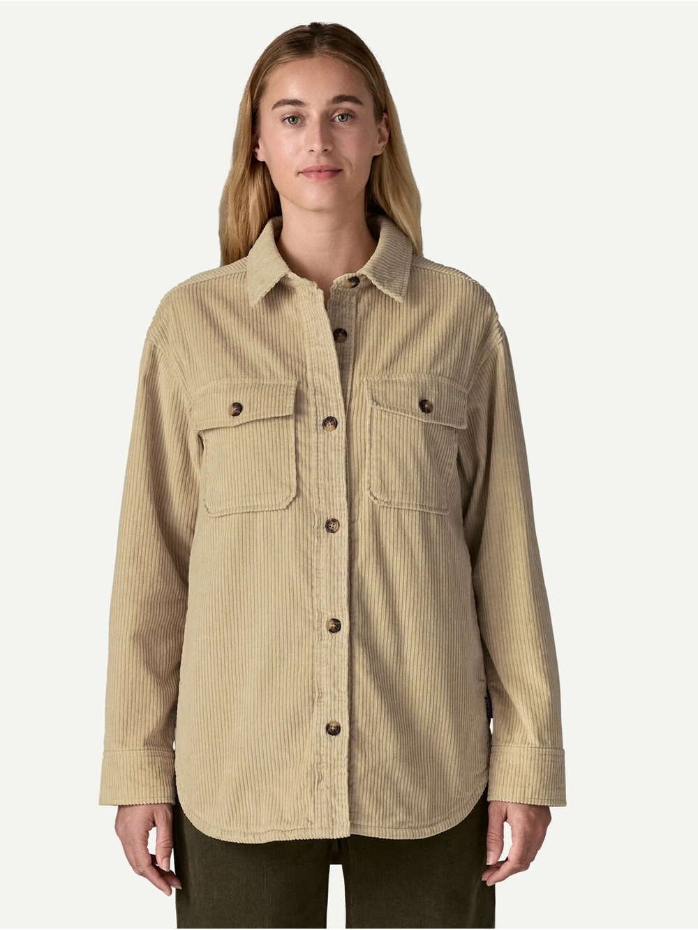 Patagonia Women’s Corduroy Long Sleeve Overshirt Jacket 100% Organic Cotton S - Picture 3 of 7